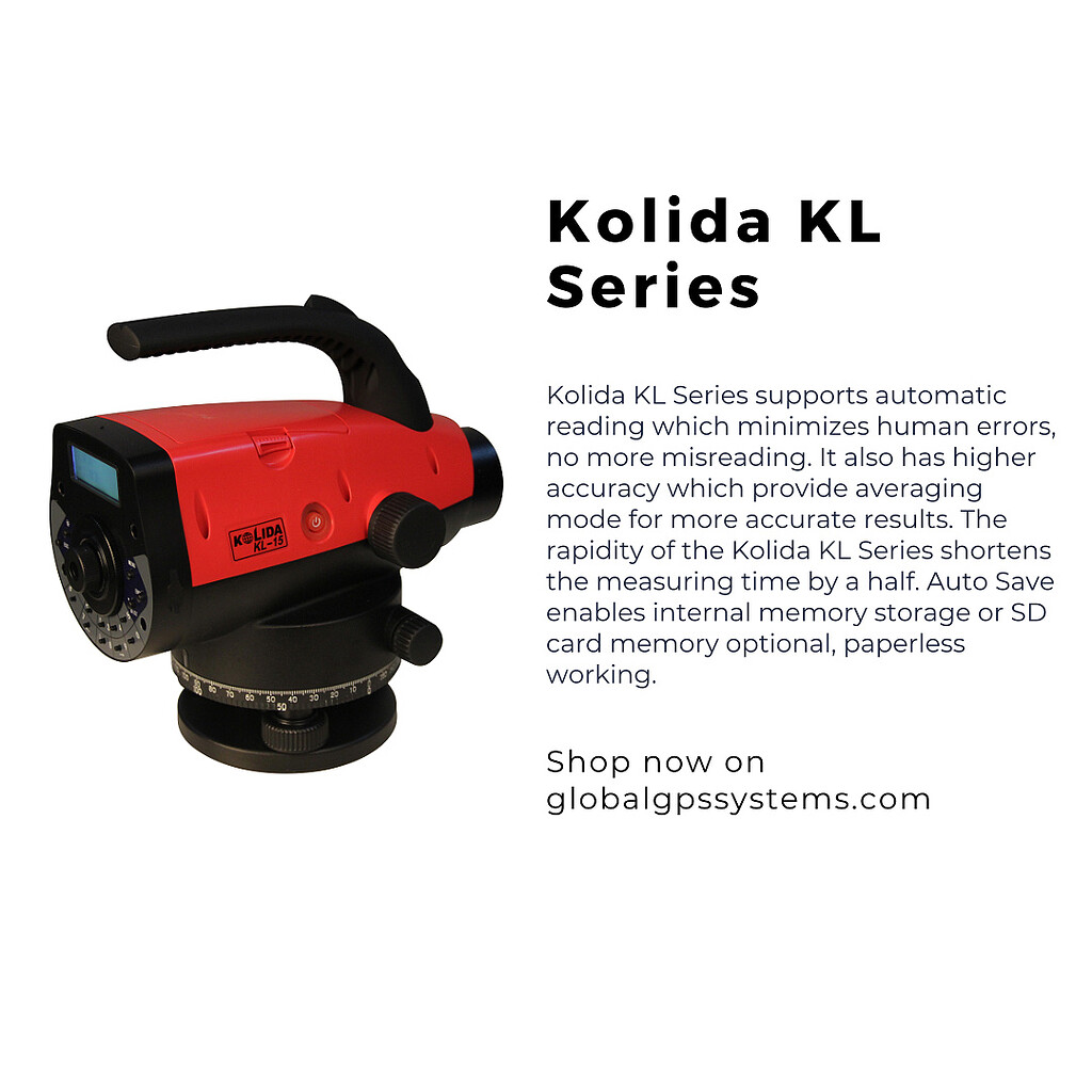 The Kolida Kl Series News Surveying Hub Community